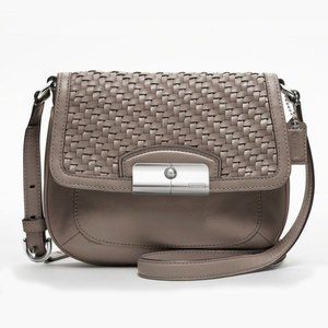 coach woven purse
